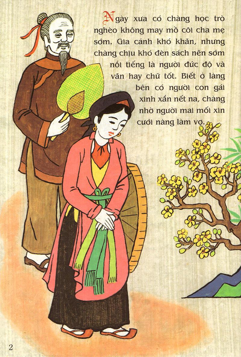 Tranh Truyện Dân Gian Việt Nam - Hai Ông Tiến Sĩ (Tái Bản 2017)
