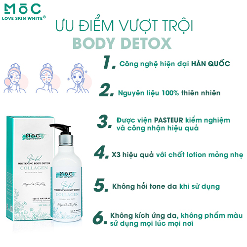 SỮA Ủ THẢI ĐỘC TRUYỀN TRẮNG - COLLAGEN /300G - MỘC