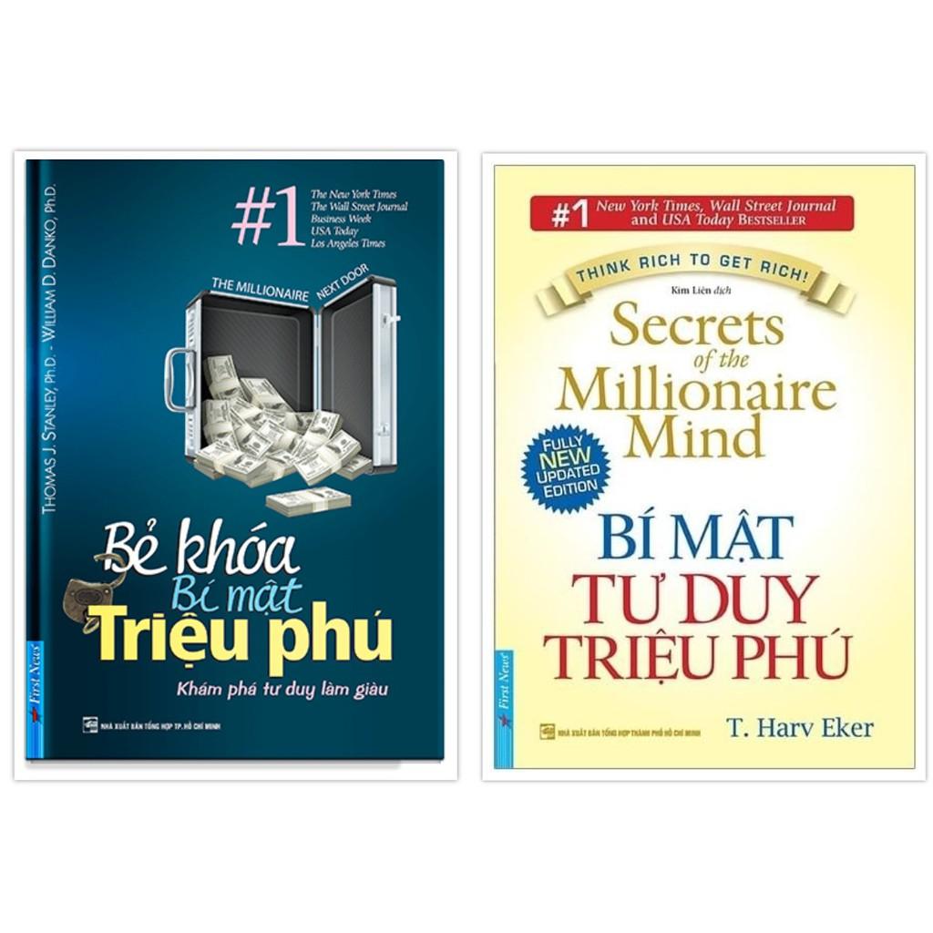 Combo Bẻ khóa bí mật triệu phú + Bí mật tư duy triệu phú - Bản Quyền