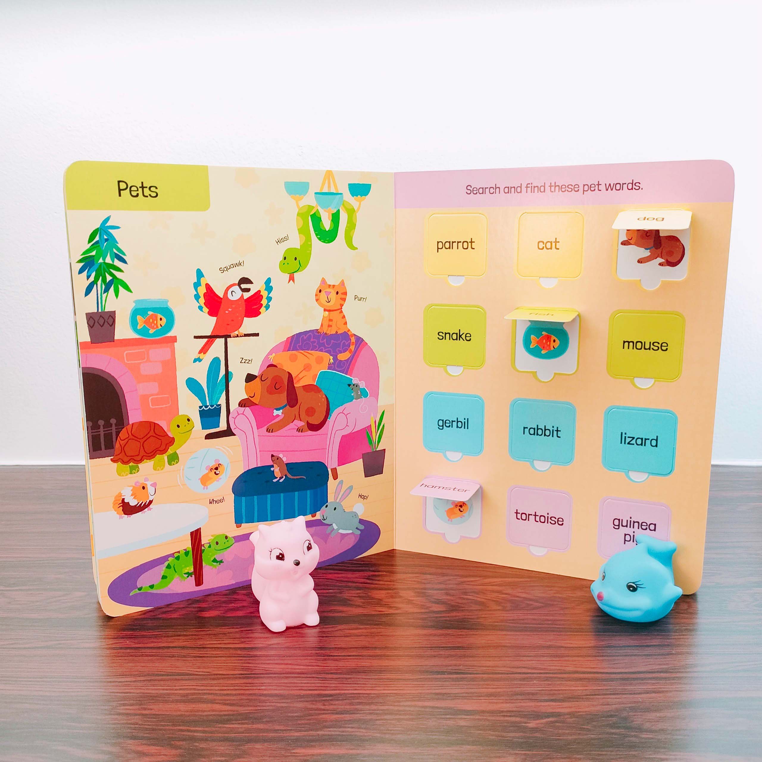 SÁCH TƯƠNG TÁC LẬT MỞ CHO BÉ - LTF First 100 WORDS