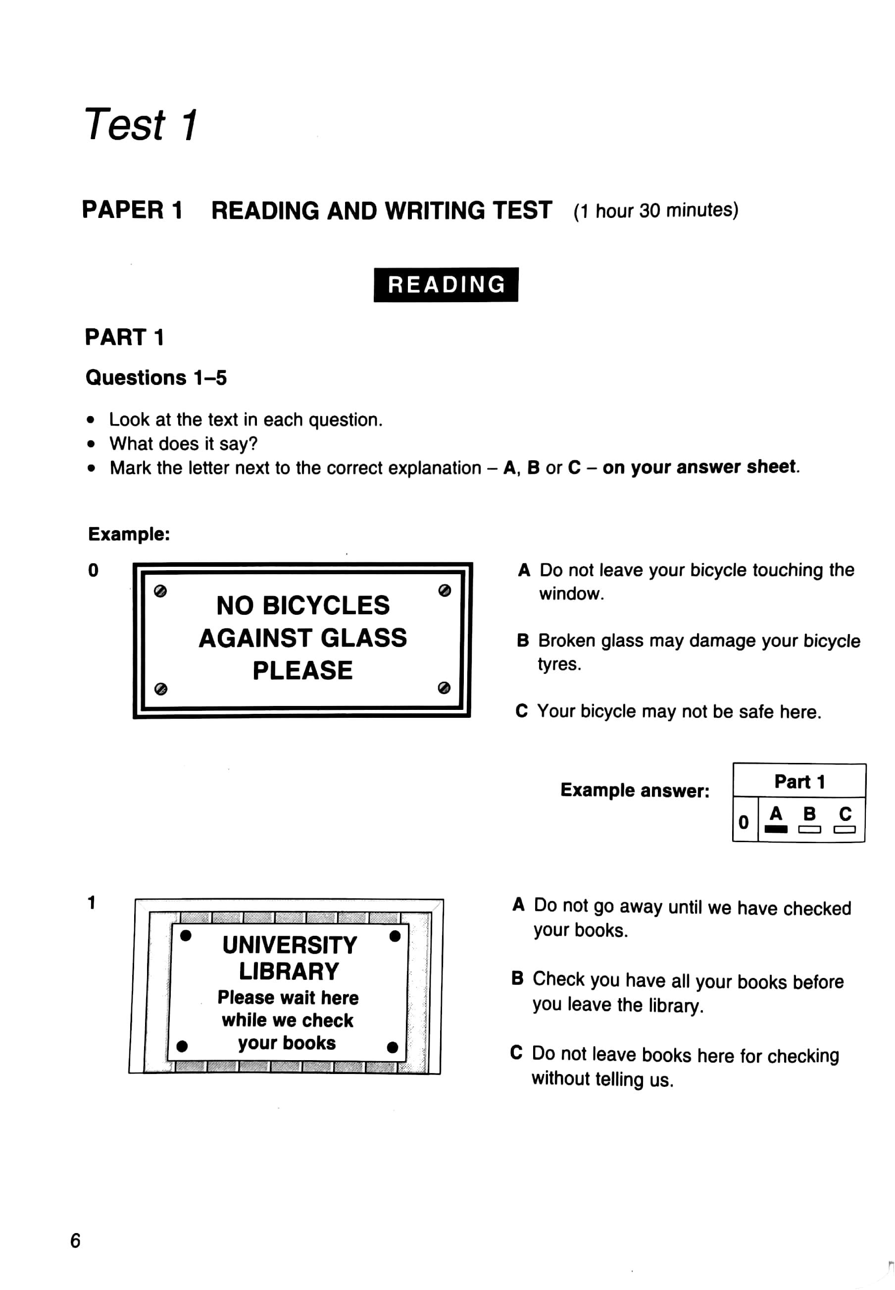 Cambridge Preliminary English Test 4 Student