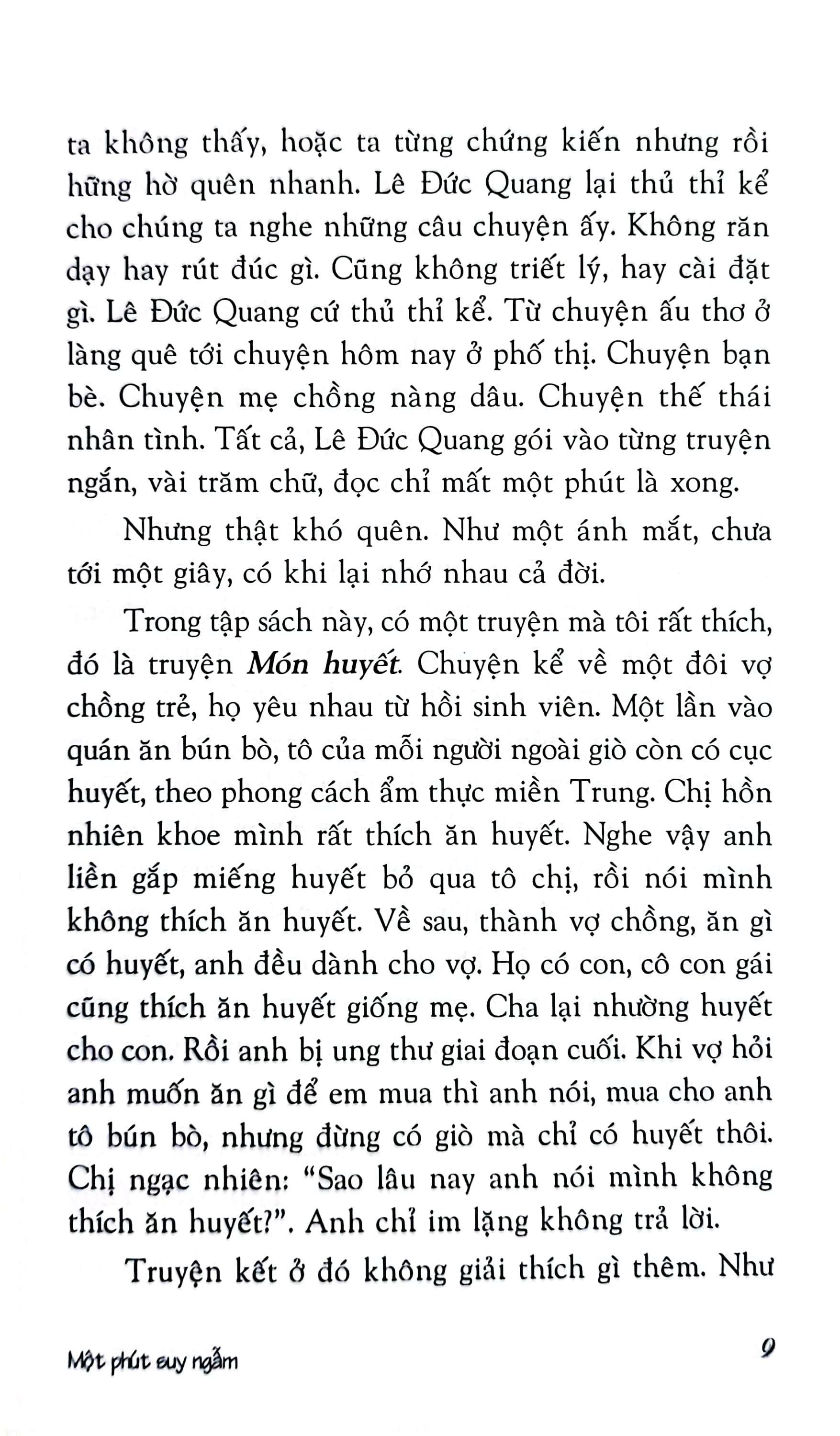 Một Phút Suy Ngẫm