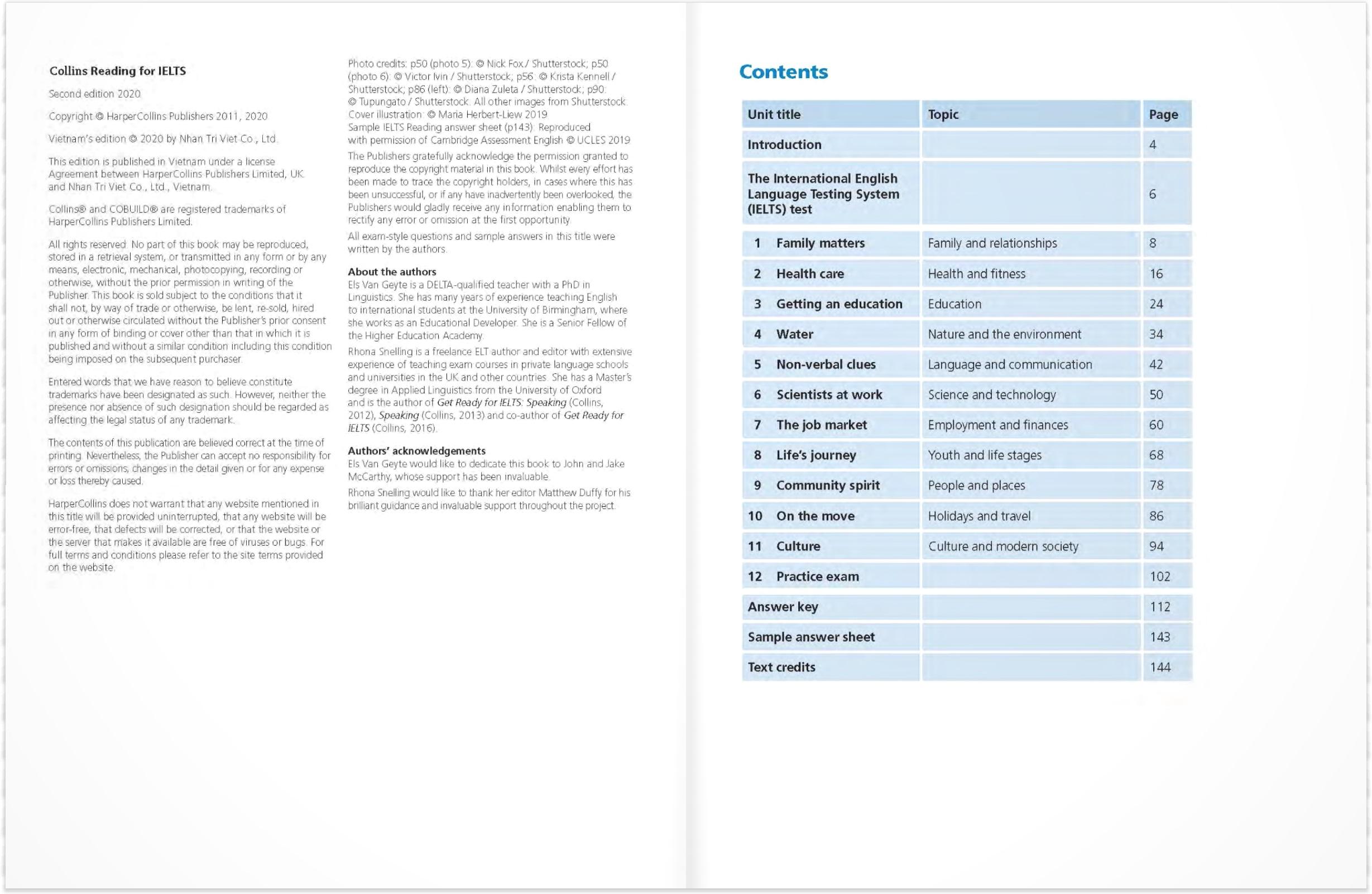 Collins Reading For IELTS – 2nd Edition